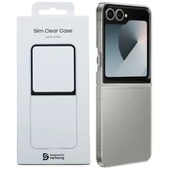 Samsung Galaxy Z Flip6 Slim Clear Phone Case - transparent