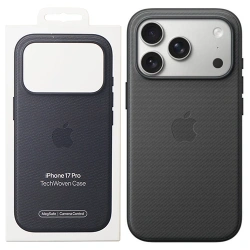 Etui Apple iPhone 17 Pro TechWoven Case MagSafe Camera Control - czarne