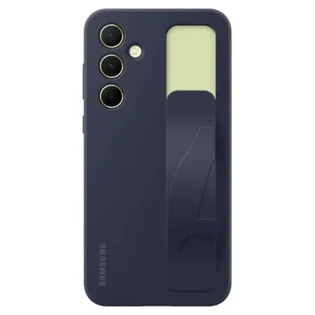 Samsung Galaxy A55 5G Standing Grip Phone Case - dark blue