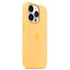 Apple iPhone 14 Pro Max Silicone Case MagSafe - Yellow (Sunglow)