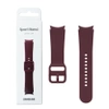 Silicone strap for Samsung Galaxy Watch 4/ 4 Classic/ 5/ 5 Pro/ 6/ 6 Classic Sport Band 20 mm S/M - Burgundy (Burgundy)