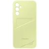 Etui na telefon Samsung Galaxy A34 5G Card Slot Case - limonkowe (Lime)