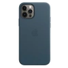 Apple iPhone 12 Pro Max Leather Case MagSafe - navy blue (Baltic Blue)