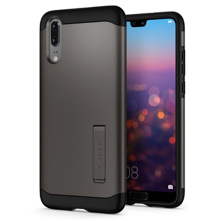 Huawei P20 case Spigen Slim Armor L21CS24015 - steel (Gunmetal)