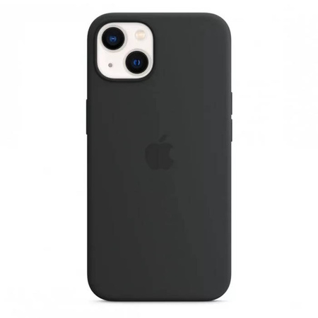 Apple iPhone 13 silicone case MM2A3ZM/A - black (Midnight)