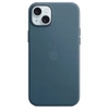 Apple iPhone 15 FineWoven Case MagSafe case - blue (Pacific Blue)