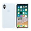 Apple iPhone X silicone case MRRD2ZM/A - blue (Sky Blue)