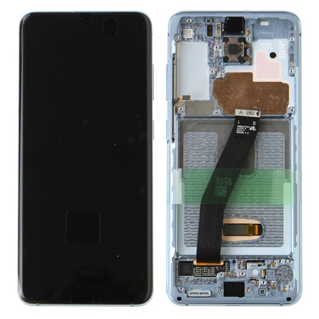 Samsung Galaxy S20 LCD display - blue (Cloud Blue)