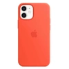 Apple iPhone 12 mini Silicone Case MagSafe - Orange (Electric Orange)