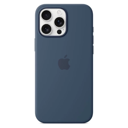 Apple iPhone 16 Pro Max Silicone Case MagSafe - Blue (Denim)