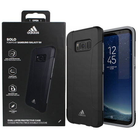 Samsung Galaxy S8 case Adidas Solo Case - black-gray