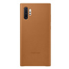 Samsung Galaxy Note 10 Plus leather case Leather Cover EF-VN975LAEGWW - brown (Camel)