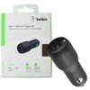 Belkin Boost Charge Dual USB-A + USB-C car charger - 30W