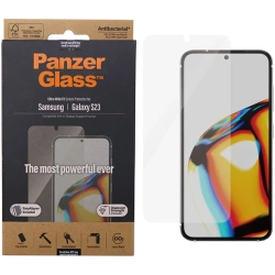 Szkło hartowane do Samsung Galaxy S23 PanzerGlass Ultra-Wide Fit Antibacterial