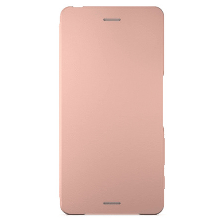 Sony Xperia X Style Cover Flip SCR52 - Pink (Rose Gold)