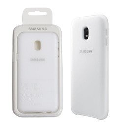 Etui na telefon Samsung Galaxy J3 2017 Dual Layer - białe