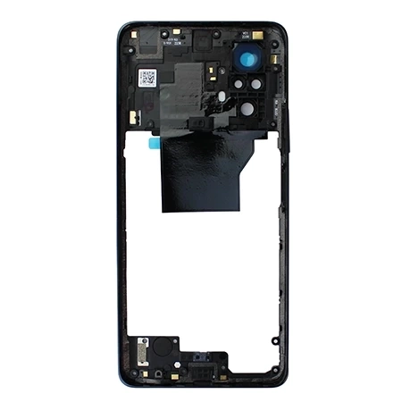 Body, side frame for Xiaomi Redmi Note 10 Pro - black