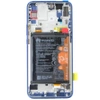 LCD display with frame and battery for Huawei P Smart Z - Blue (Blue)