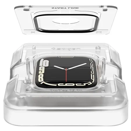 Szkło hybrydowe Spigen ProFlex EZ FIT do Apple Watch 41mm - 2 sztuki