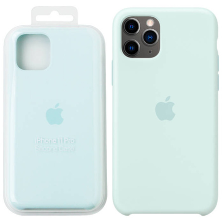 Apple iPhone 11 Pro Silicone Case - Blue (Seafoam)