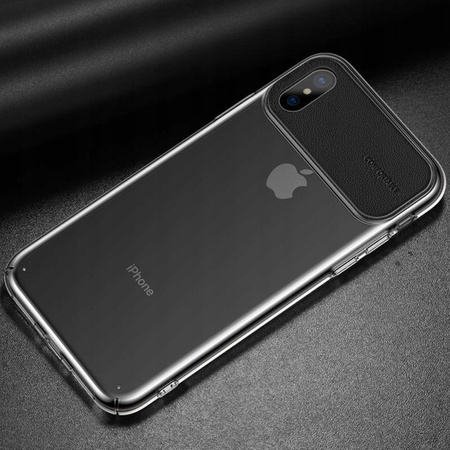 Apple iPhone X/ XS case Baseus Comfortable Case - smoked