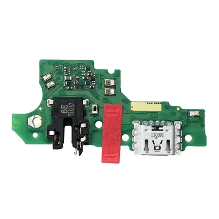 Board with micro-USB charging connector, microphone and headphone connector for Oppo A15