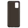 Samsung Galaxy A02s Soft Clear Cover case EF-QA026TBEGEU - black 