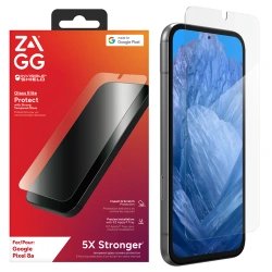 Tempered glass for Google Pixel 8a Zagg InvisibleShield Glass Elite