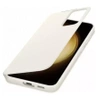 Samsung Smart View Wallet Case for Galaxy S23 Plus - cream-colored