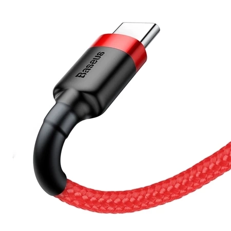 USB-A to USB-C Baseus Cafule 3A cable - red 0.5 m 