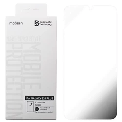 Tempered glass for Samsung Galaxy S24 Plus Mobeen phone - transparent