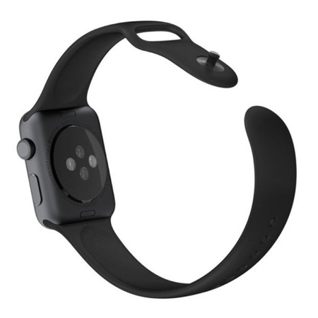 Pasek do Apple Watch 42/ 44/ 45/ 49 Ultra/ Ultra 2 Sport Band S/M M/L - czarny (Midnight)