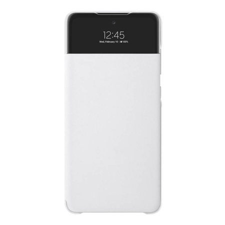 Samsung Galaxy A72 case Smart S View Wallet Cover EF-EA725PWEGWW - white