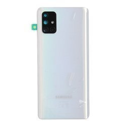Klapka baterii do Samsung Galaxy A71 oryginalna - biała (Prism Crush White)