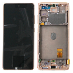 Samsung Galaxy S20 FE 5G wyświetlacz LCD - pomarańczowy (Cloud Orange)