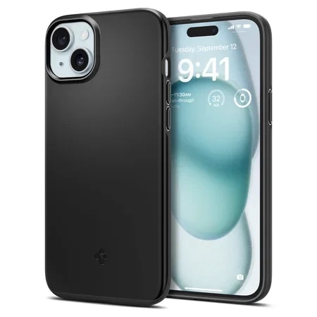 Spigen Thin Fit case for Apple iPhone 15 - black