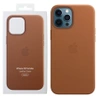 Apple iPhone 12 Pro Max Leather Case MagSafe - brown (Saddle Brown)