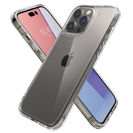 Apple iPhone 14 Pro silicone case Spigen Liquid Crystal ACS04953 - transparent 