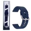 Strap for Samsung Galaxy Watch 4/ Watch 4 Classic 20 mm Just Must Watch Strap - navy blue