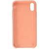 Silikonowe etui Apple iPhone X Silicone Case - brzoskwiniowe (Peach)