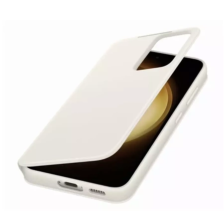 Samsung Smart View Wallet Case for Galaxy S23 - cream