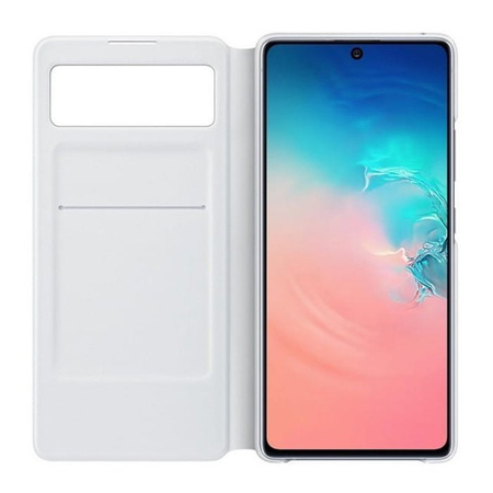 Samsung Galaxy S10 Lite case S View Wallet Cover EF-EG770PWEGEU - white