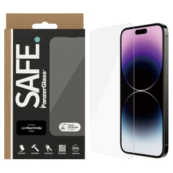 Tempered glass for Apple iPhone 14 Pro Max PanzerGlass SAFE Ultra-Wide Fit
