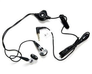 BlackBerry HDW-14322-003 headphones with microphone - black