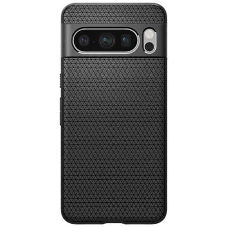 Etui silikonowe do Google Pixel 8 Pro Spigen Liquid Air - czarne (Matte Black)