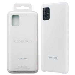 Samsung Galaxy A51 etui silikonowe EF-PA515TWEGEU - białe