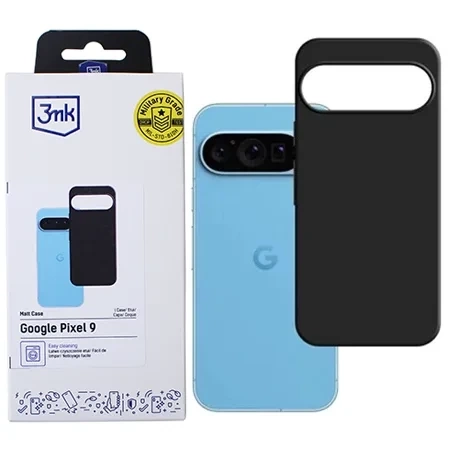 Google Pixel 9 3mk Matt Case phone case - black