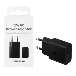 Ładowarka sieciowa USB-C Samsung Power Adapter 15W - czarna