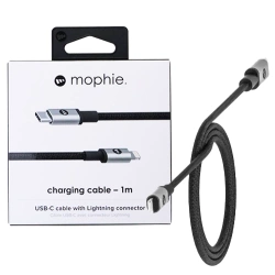 Kabel Lightning na USB-C Mophie 1 m - czarny