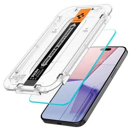 Spigen Glas tempered glass for Apple iPhone 15 Pro Max.TR EZ FIT - 2 pieces